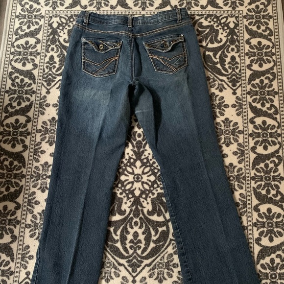 Salt Water Mid Rise Boot Cut Stretch Jeans - Picture 2 of 4